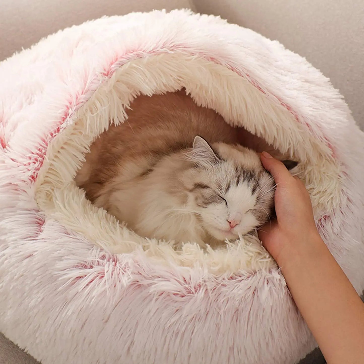 Calming Cat and Dog Bed | The Solution for Stress and Separation Anxiety